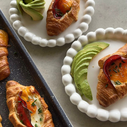 Cheesy Egg Croissant